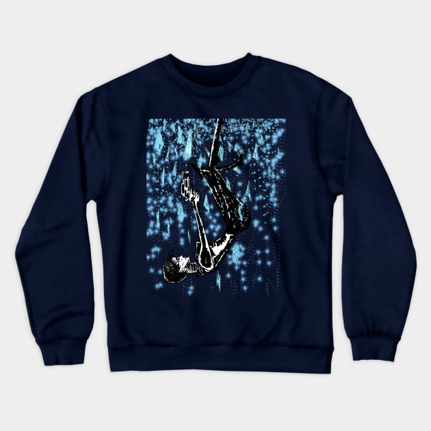 Tris Crewneck Sweatshirt by WatchTheSky